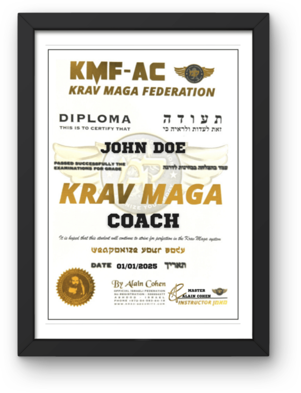 Krav Maga COACH Certification - Early Registration