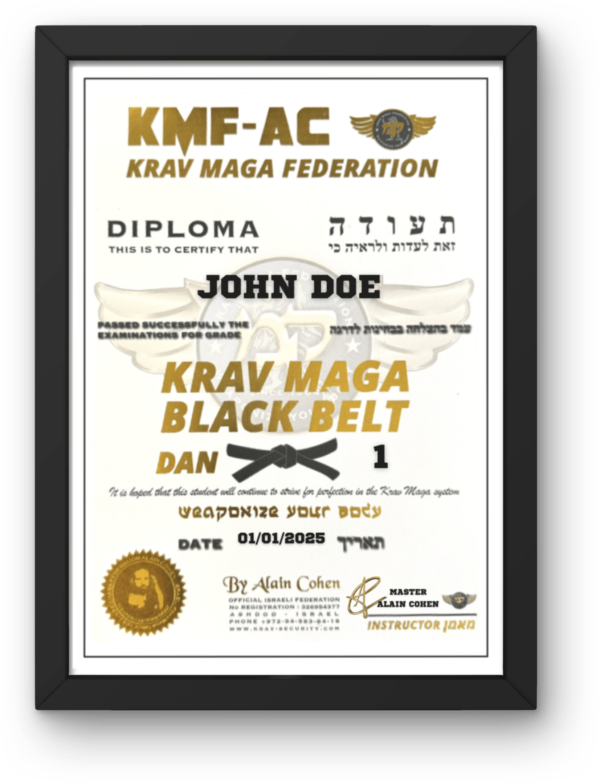 Krav Maga Black Belt Certification - Early Registration